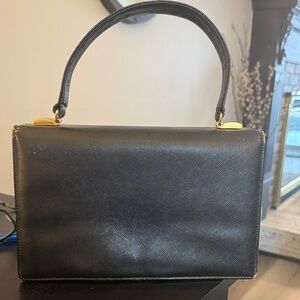 Elegant Black Leather Bag